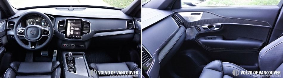 2018 Volvo XC90 T8 eAWD R-Design - steering wheel
