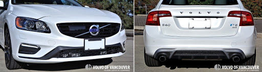 2018 Volvo S60 T5 AWD - front and rear