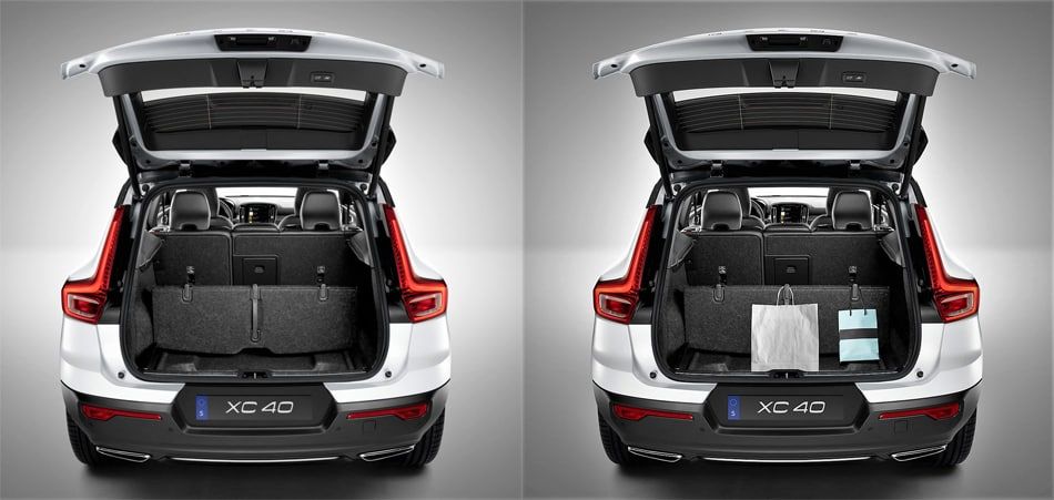 The 2019 Volvo XC40 - trunk