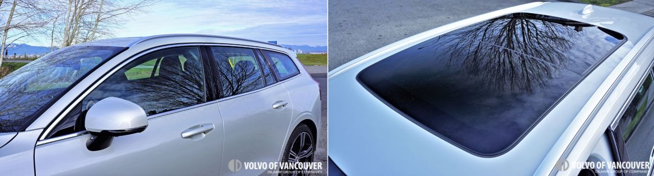 2019 Volvo V60 Inscription T6 AWD - front windows