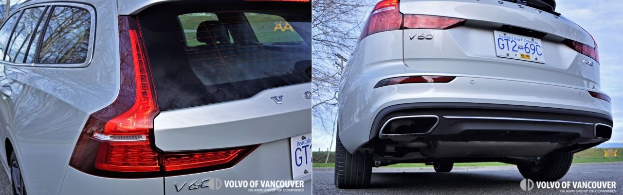2019 Volvo V60 Inscription T6 AWD - rear windows
