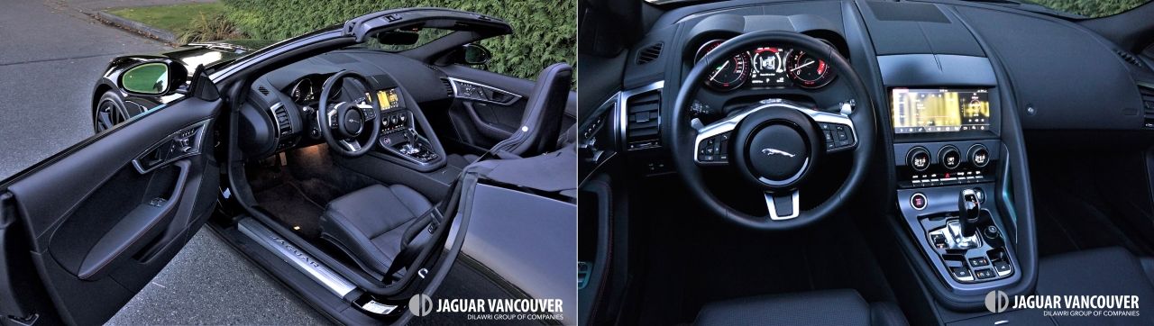 2019 JAGUAR F-TYPE P300 CONVERTIBLE - steering wheel