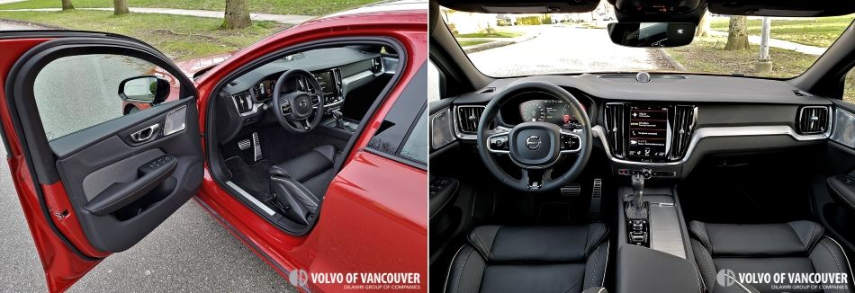 2019 Volvo S60 T6 AWD R-Design Road Test Review - interior