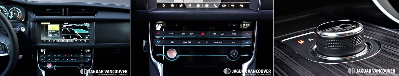 2019 JAGUAR XF S - navigation screen