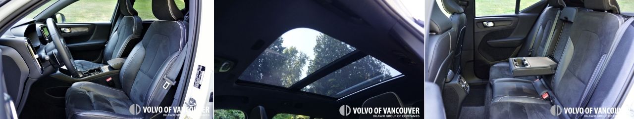 2019 Volvo XC40 T5 AWD R-Design - front seats