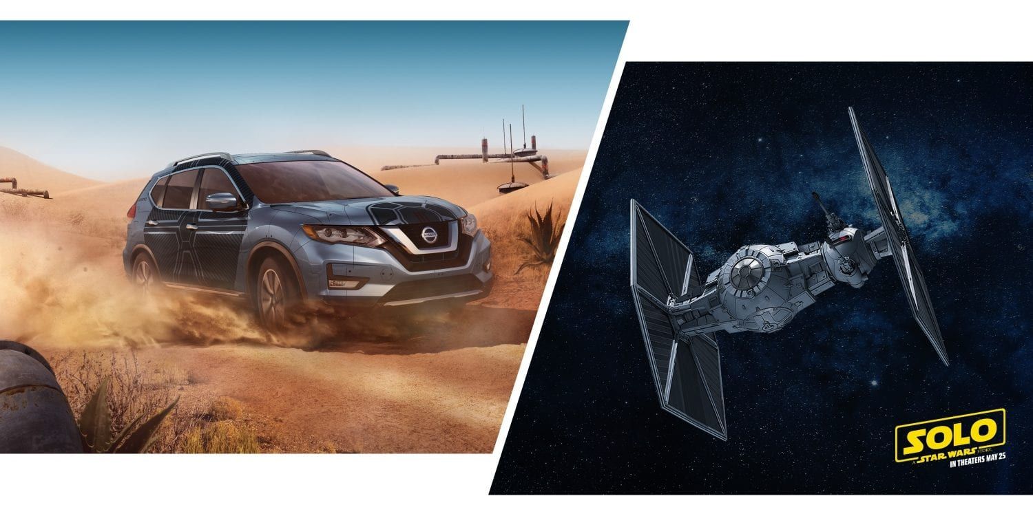 Nissan star wars collab - image of model