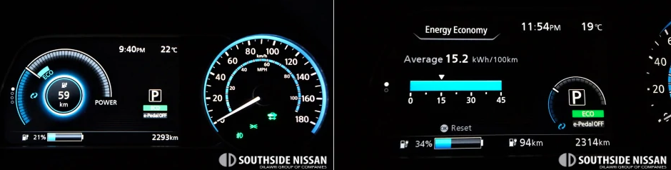 nissan leaf-dashboard