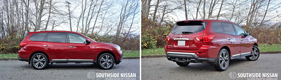 pathfinder platinum - side and back