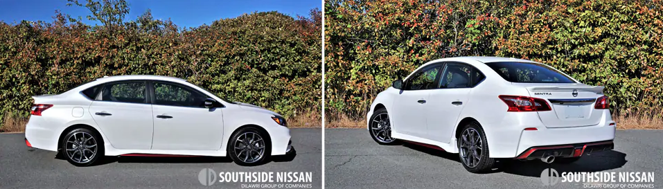 sentra nismo - side and back