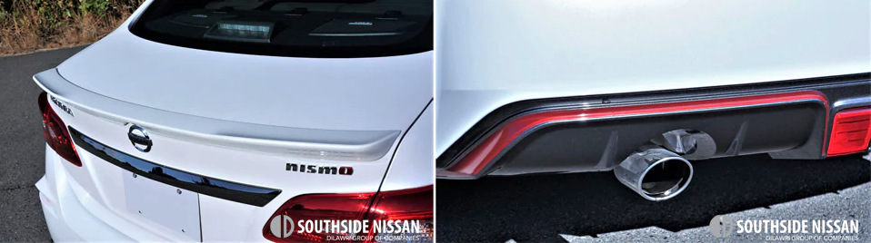 sentra nismo - rear end