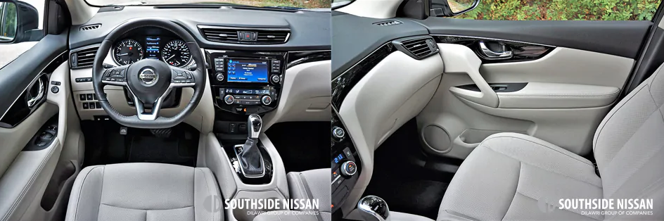 qashqai sl - dashboard and passenger side