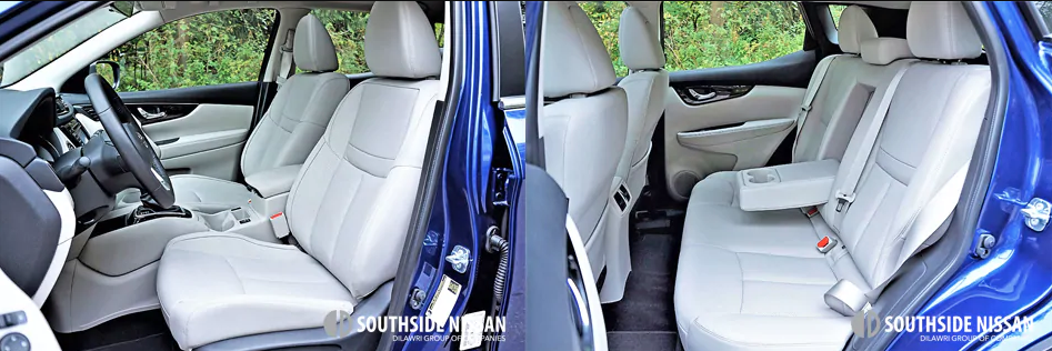 qashqai sl - front and back seating