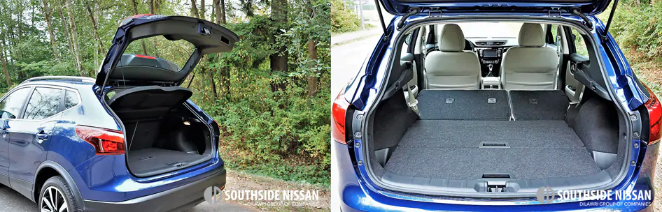 qashqai sl - trunk storage