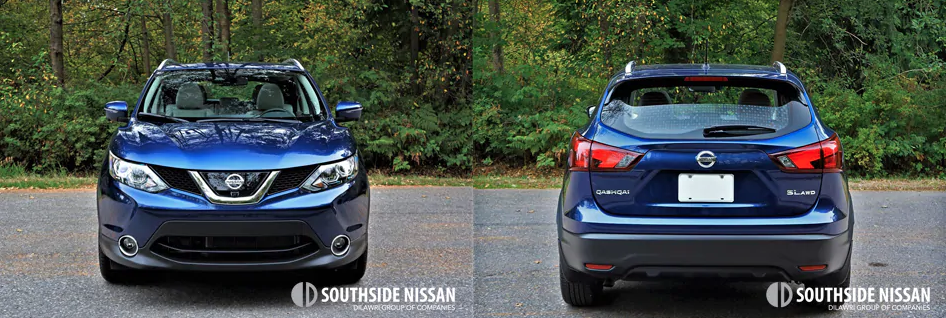 qashqai sl - front and back