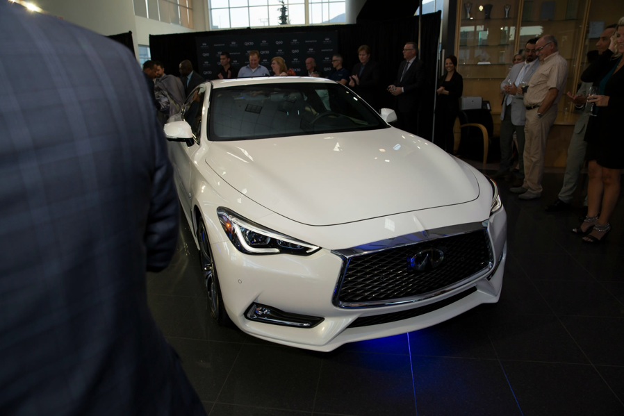 2017 q60 and qx30 - showroom event