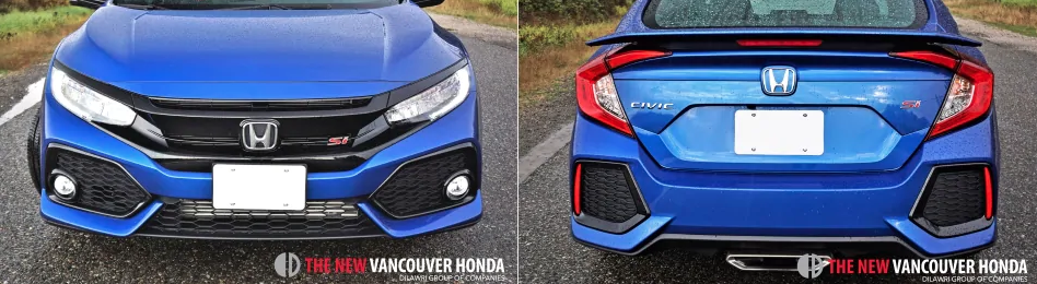 Civic Sedan si - front and back