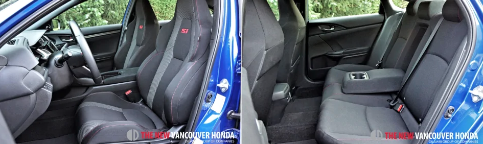 Civic Sedan si - front and back seating
