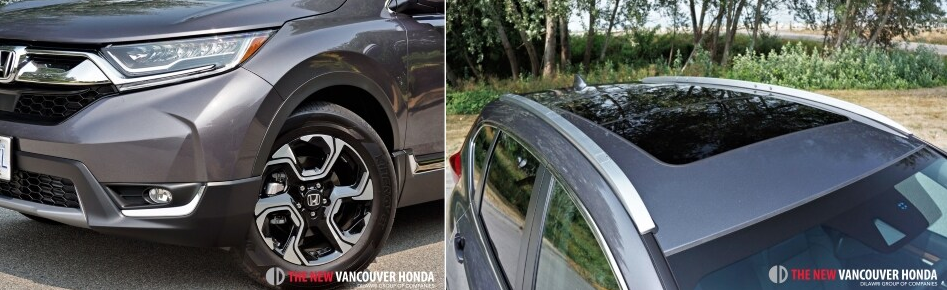 cr-v touring - sunroof and wheel