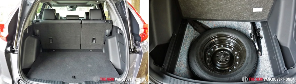 cr-v touring - trunk and storage