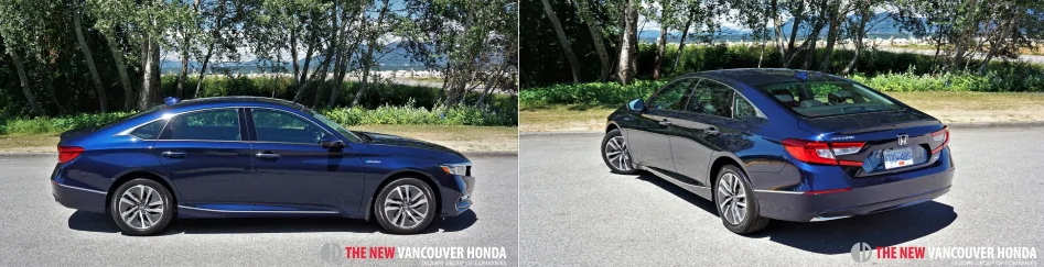 accord hybrid -  side and back