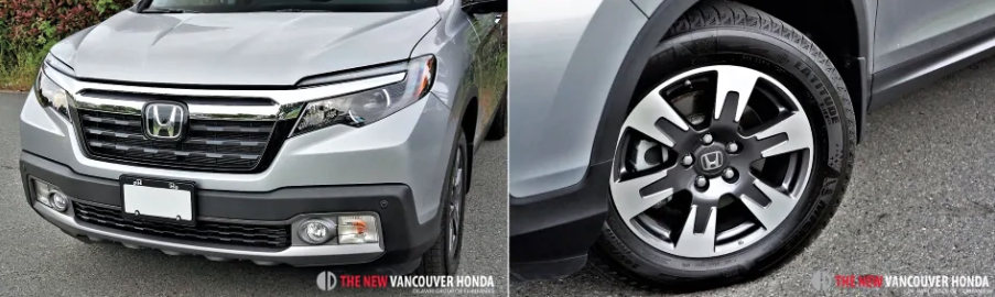 ridgeline touring - front detail and wheel