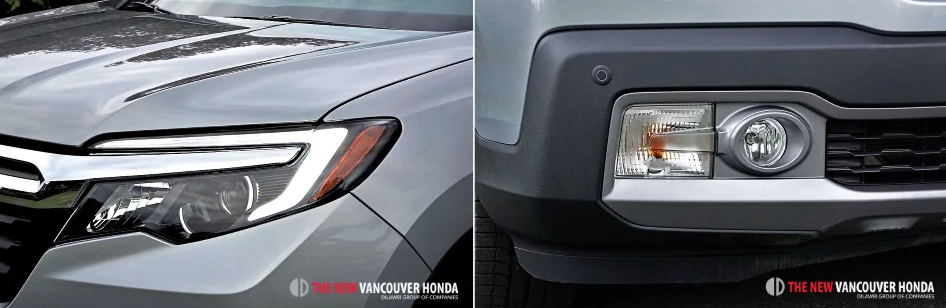 ridgeline touring - headlight details