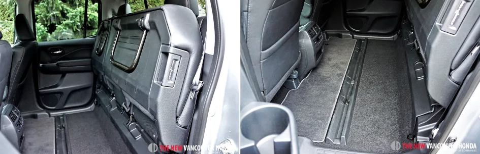 ridgeline touring - under seats