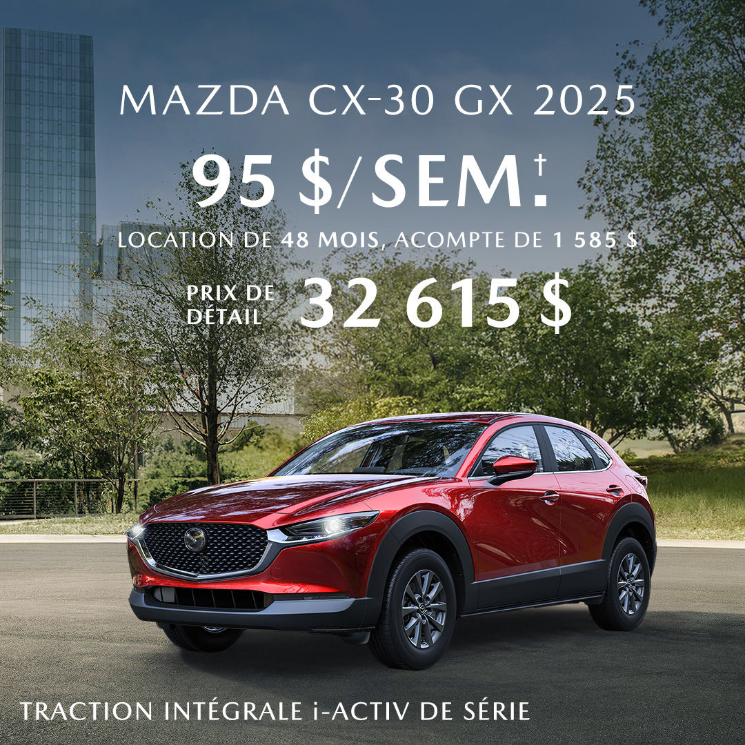 Mazda CX-30 2025 Rimouski