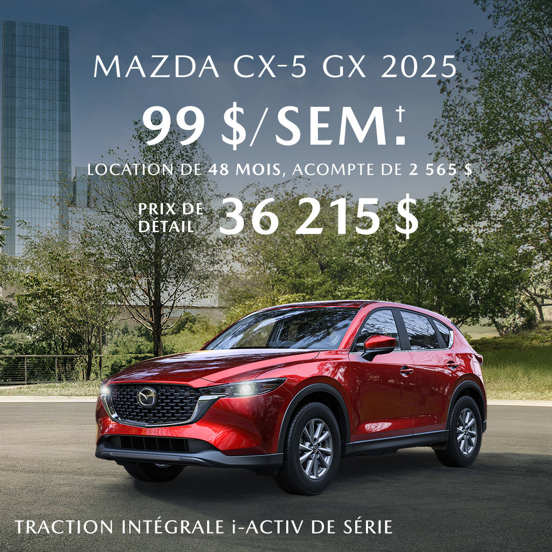 Mazda CX-5 2025 Rimouski