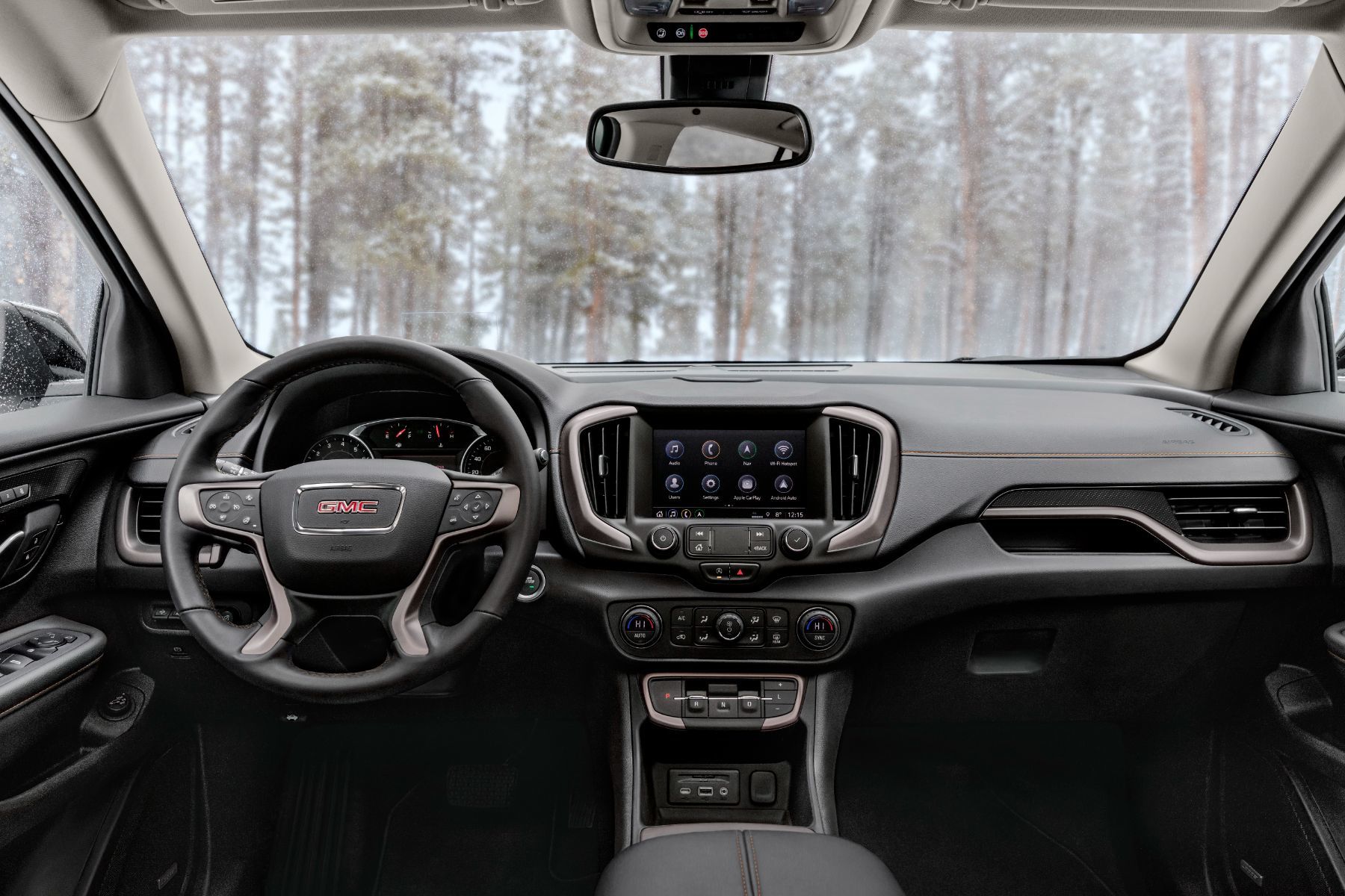 2024 GMC Terrain interior, available in Montreal at Christin Chevrolet Buick GMC
