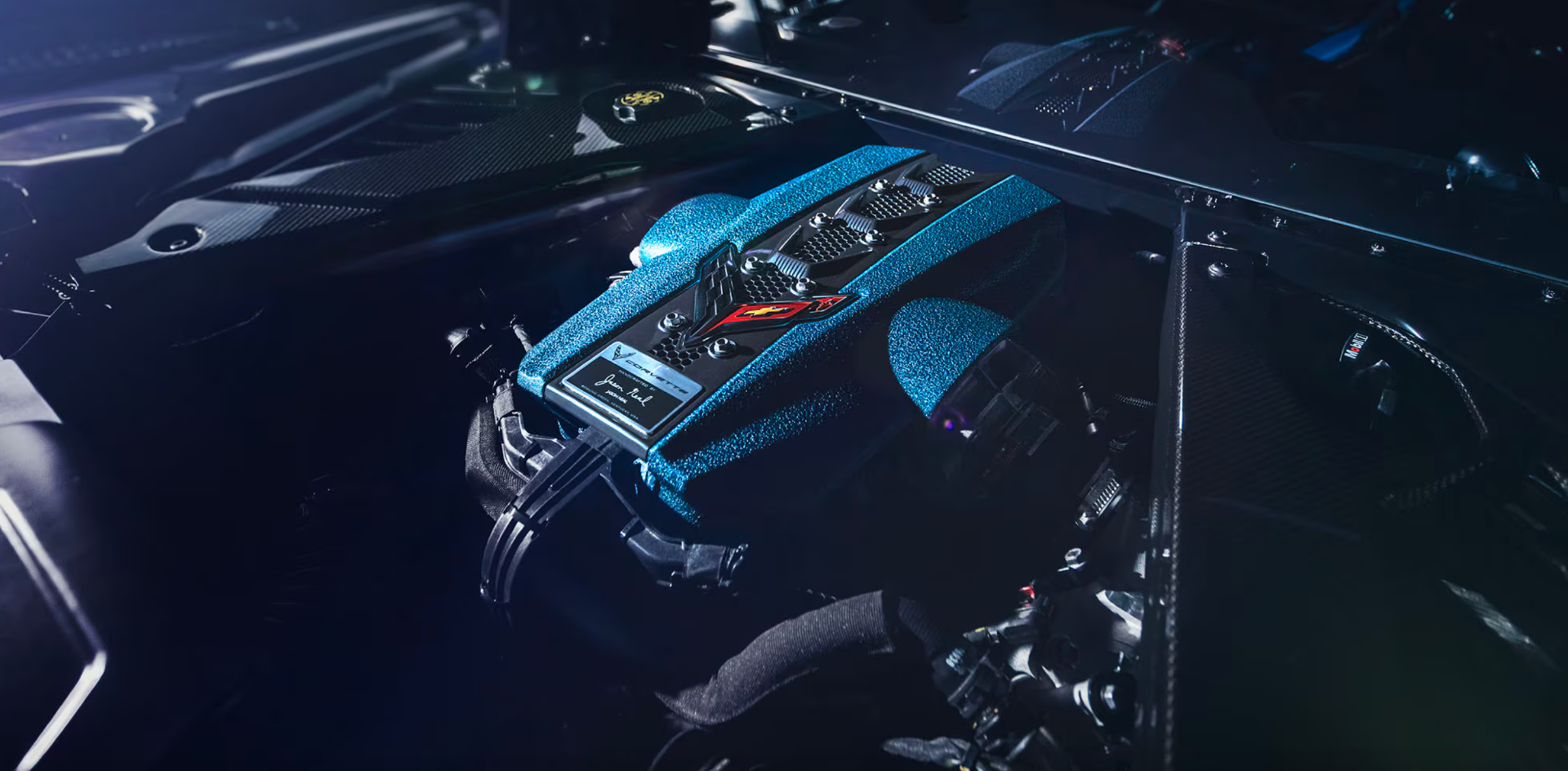 Image showing the engine of the 2026 Corvette ZR1X.
