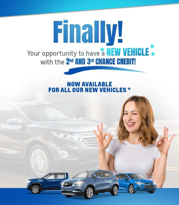 Your opportunity to have a new vehicle