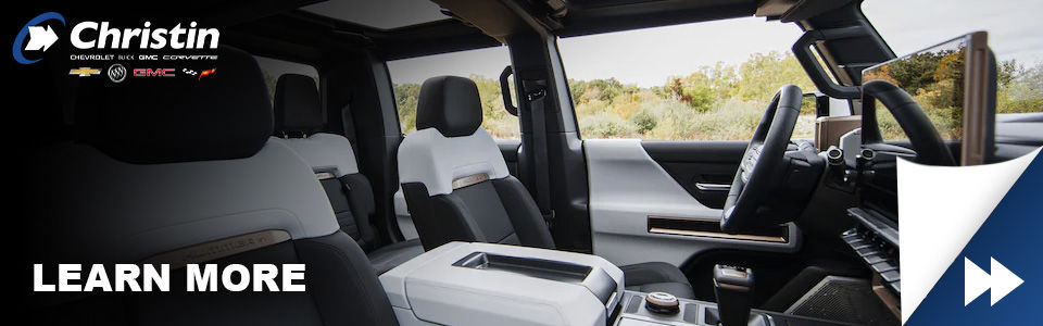 Interior of the GMC Hummer EV