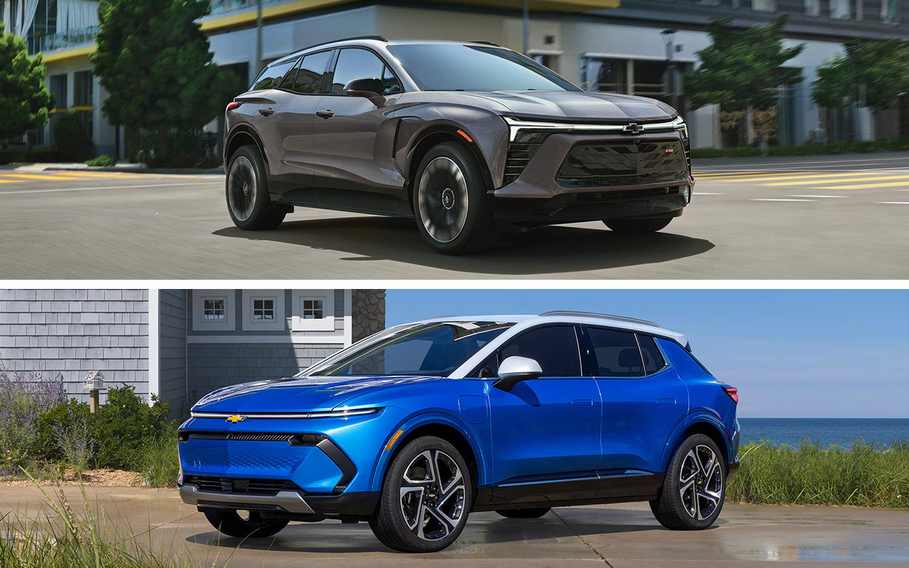 Chevrolet Blazer EV vs Equinox EV 2024