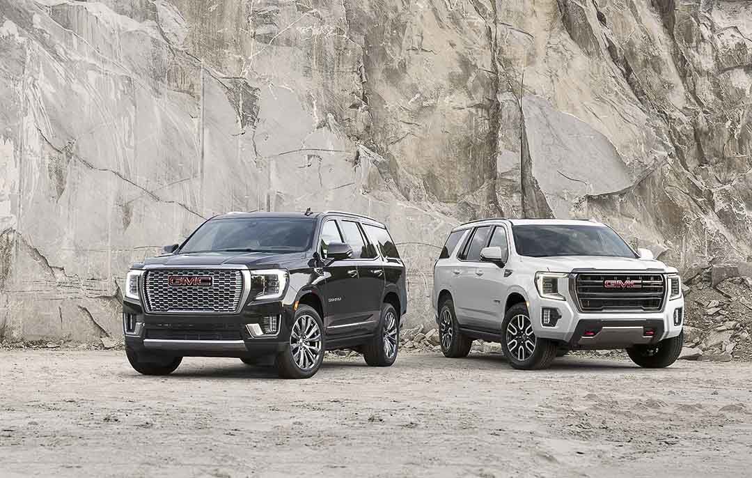 deux versions du GMC Yukon 2021