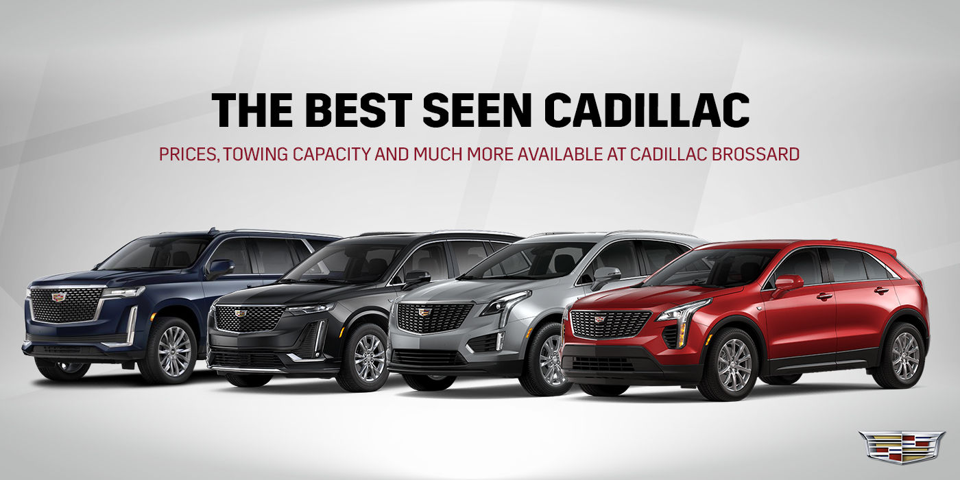 The five BEST 2021 CADILLAC SUVs AVAILABLE AT CADILLAC BROSSARD.