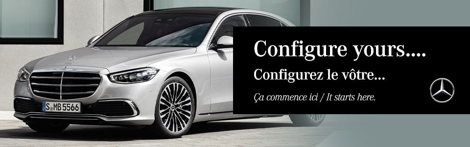 Configure yours. A white 2021 S-Class 