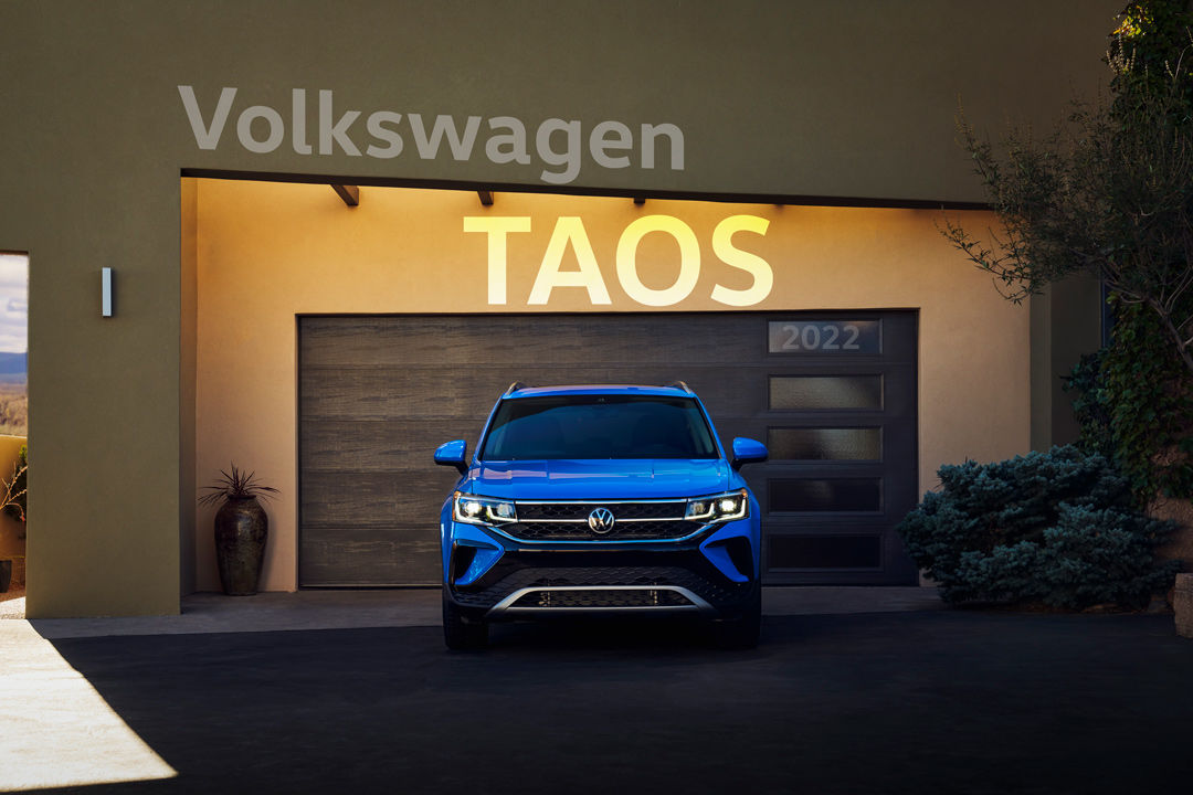 vue avant du Volkswagen Taos 2022