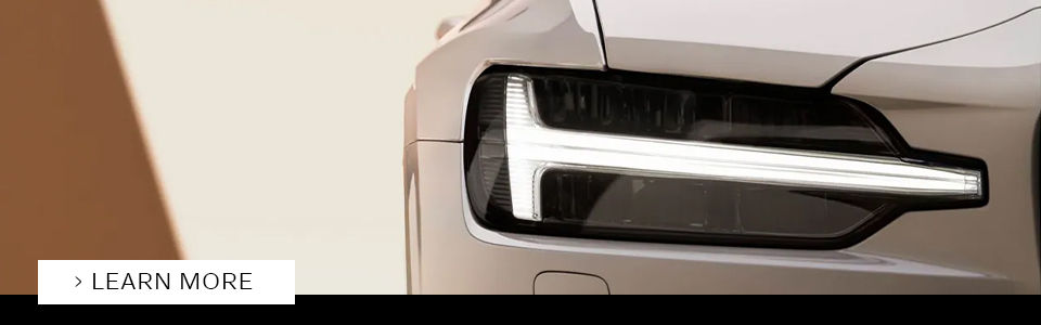 learn more about the 2022 volvo v60 in laval close-up headlight