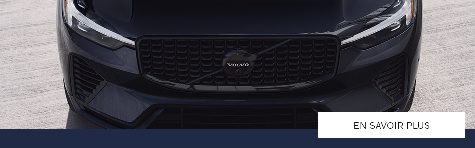 Bouton action du blogue informatif sur le vus de luxe hybride volvo xc60 édition noir 2024 à précommander chez volvo laval. Volvo XC60 Black Edition 2024 : Luxe et Performance