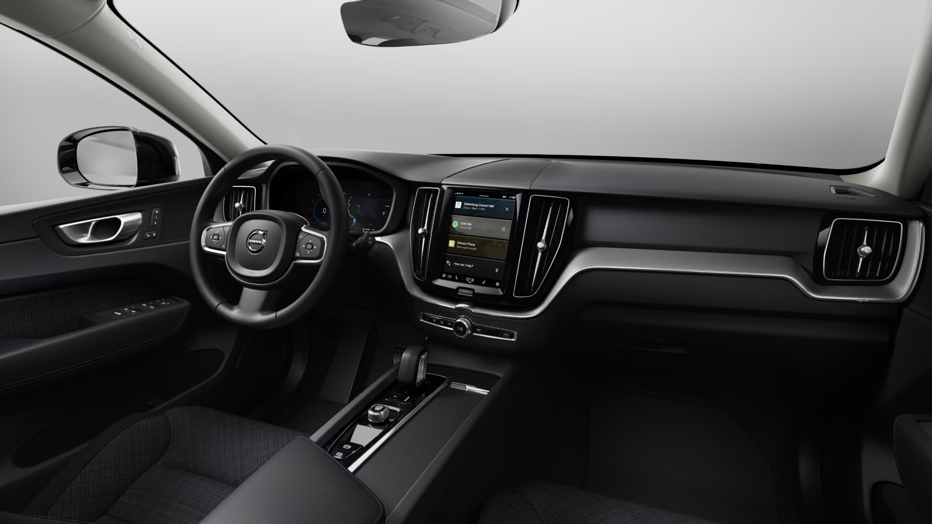 Integrated technology XC60 Recharge. Advanced systems XC60 Recharge. XC60 Recharge connectivity. High-tech equipment XC60 Recharge. Volvo XC60 Recharge innovation. State-of-the-art features XC60 Recharge. Volvo XC60 Recharge driving assistance. Smart navigation XC60 Recharge.