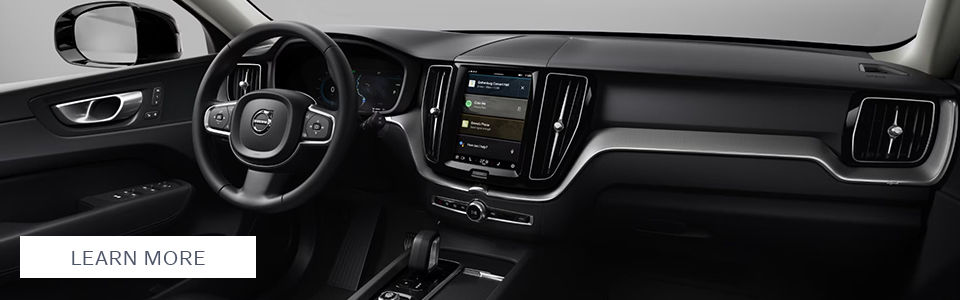 Learn more - interior of the Volvo XC60 T8 SUV available for sale at Volvo West Island in Montreal