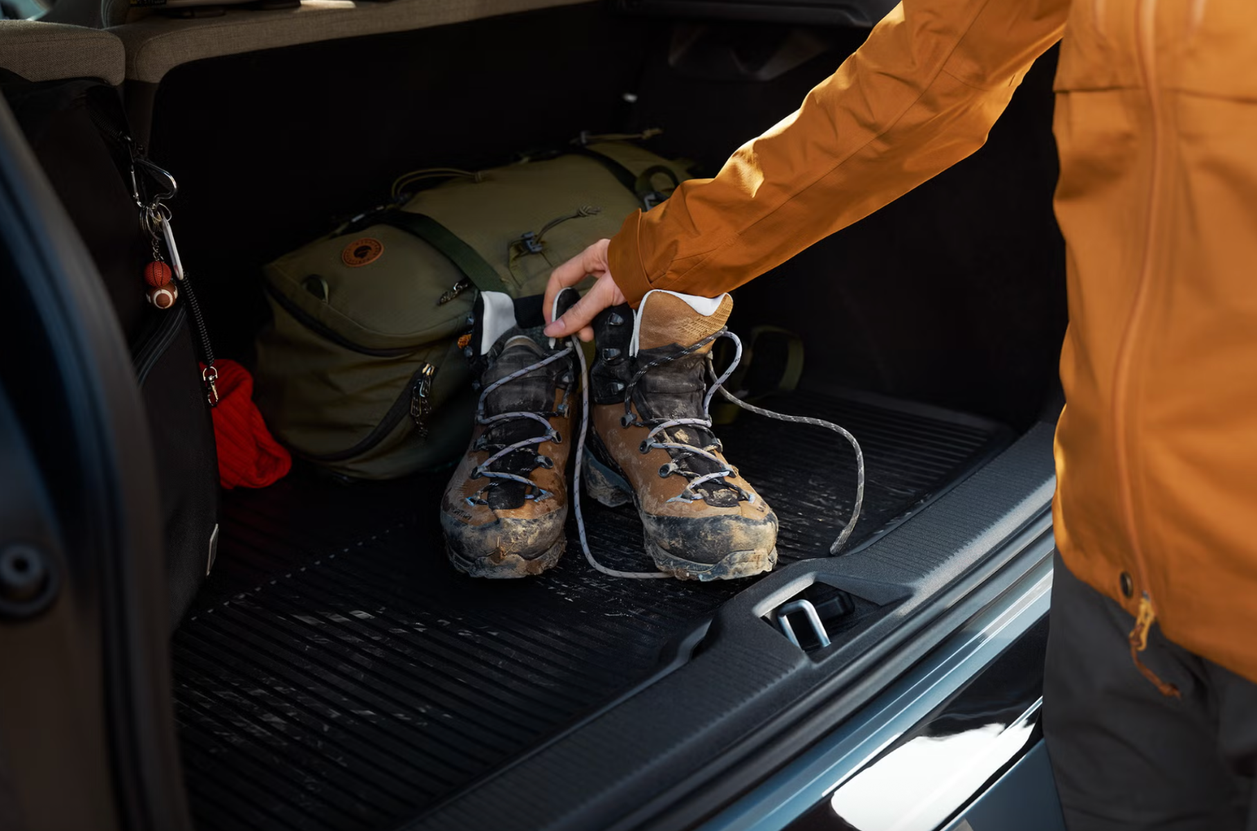 Image showing Volvo floor mats.