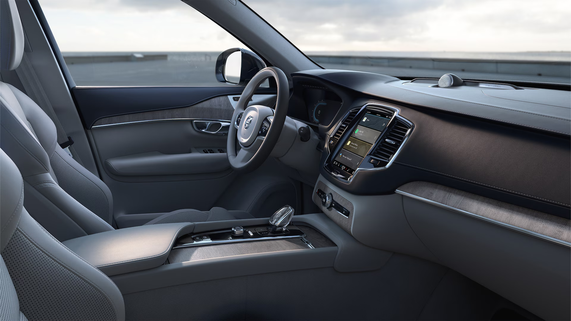 Luxurious vehicle interior. Volvo interior. Volvo. Volvo West Island.