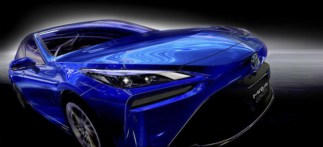 front view of the 2021 Toyota Mirai