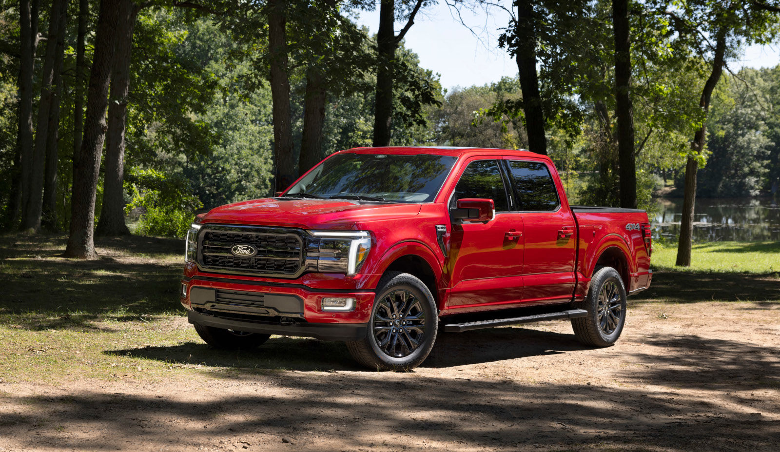 2024 Ford F-150 in the forest of Barrie