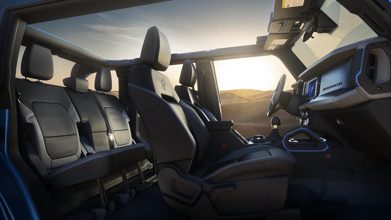 2024 Ford Bronco interior