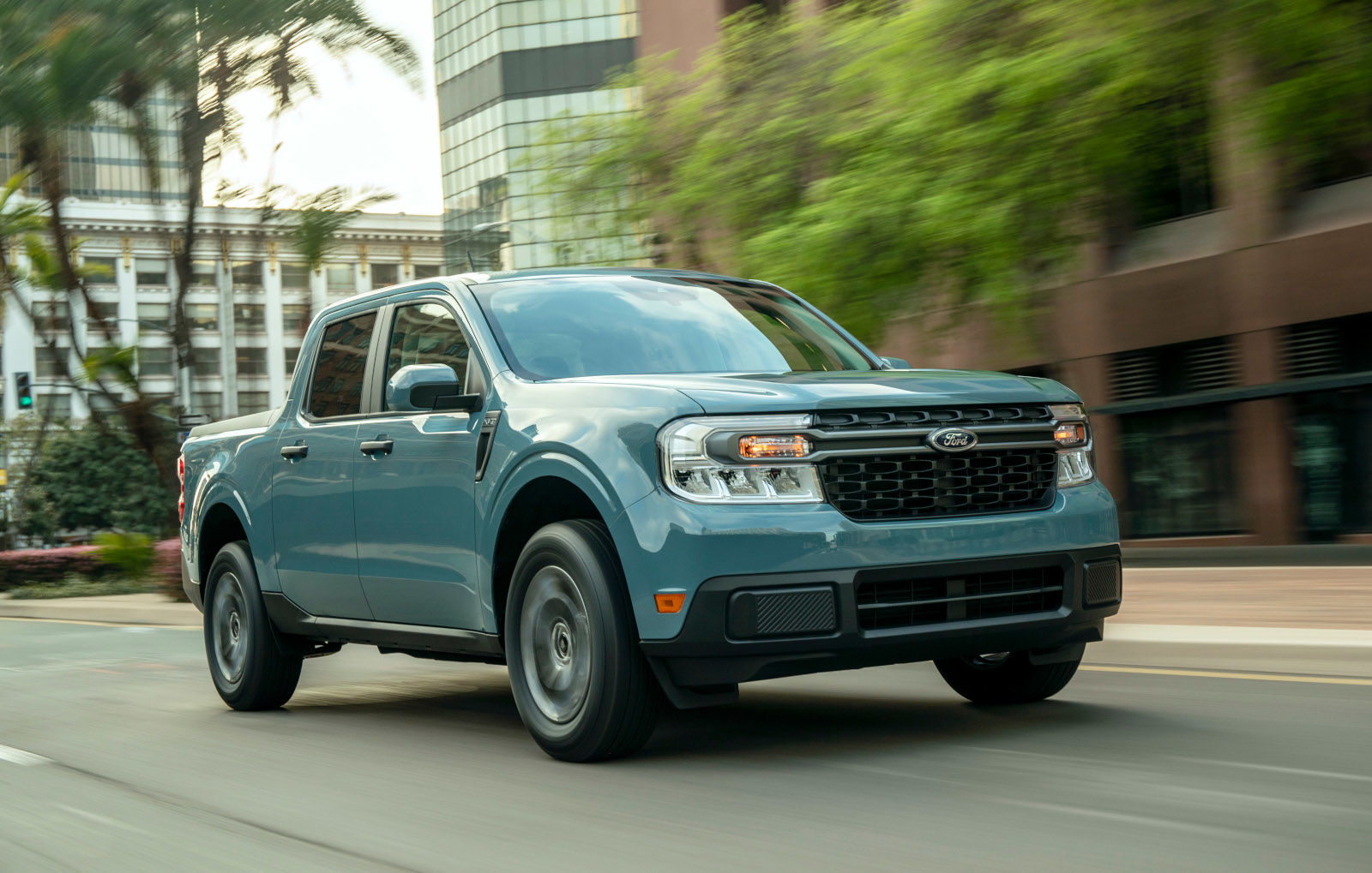 2024 Ford Maverick in the city