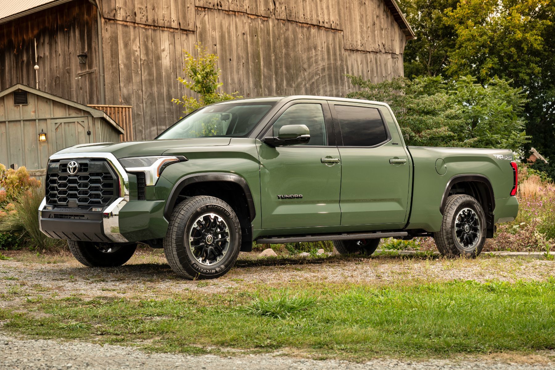 Green Pickup Truck - The Humberview Group - Ontario Car Dealerships