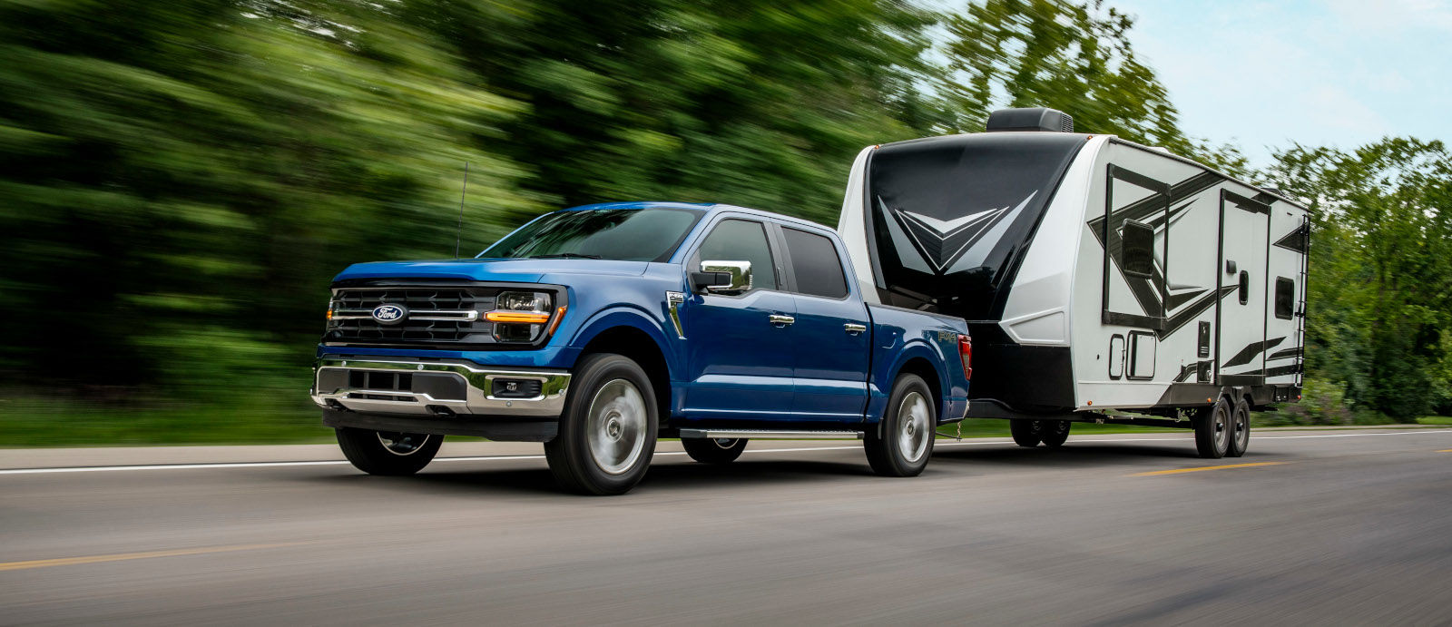 2025 Ford F-150 in Blue - Humberview Group - Ontario Car Dealerships